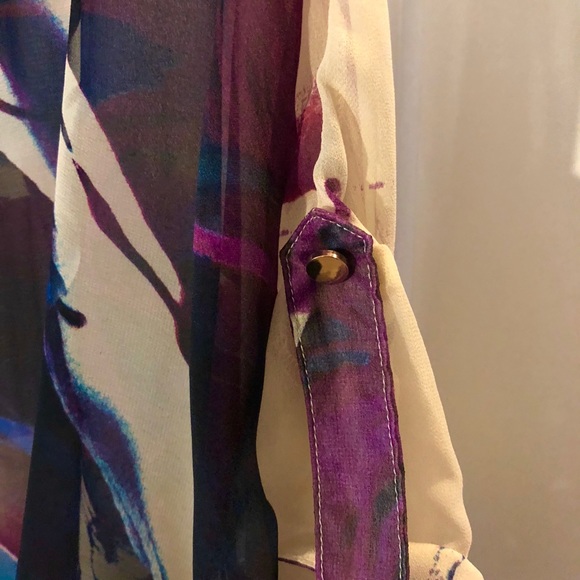 Brand New Lucy & Co sheer Top-Small - Picture 6 of 8